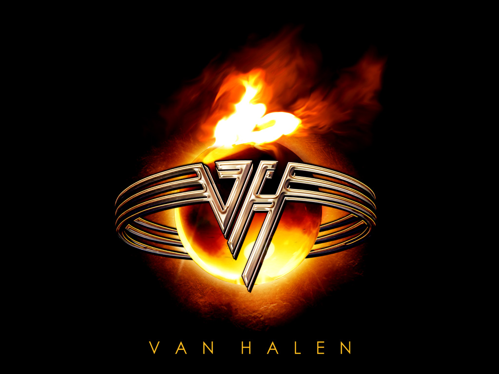 Entertainment Wallpaper,Van Halen Logo