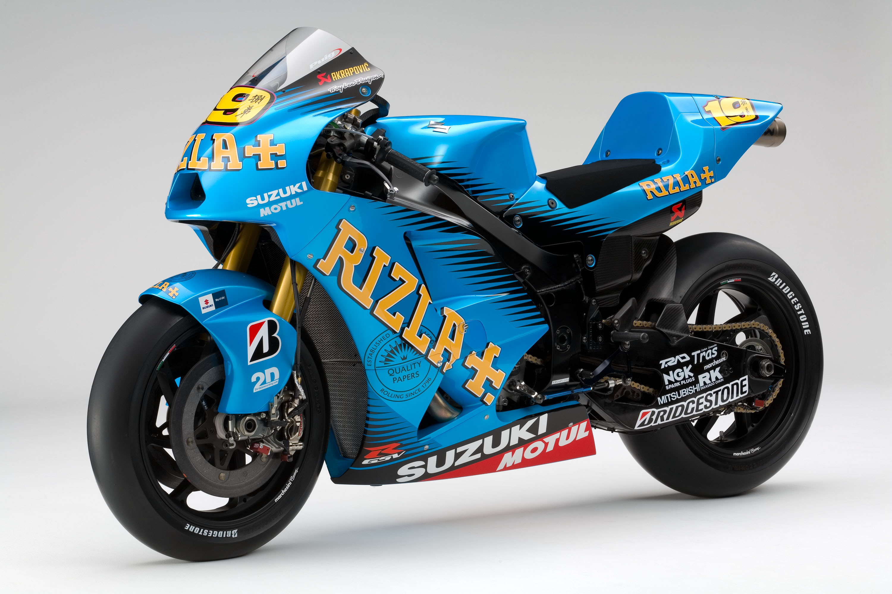 Projek Modifikasi Suzuki Thunder 125 Rizla Suzuki MotoGP Replica